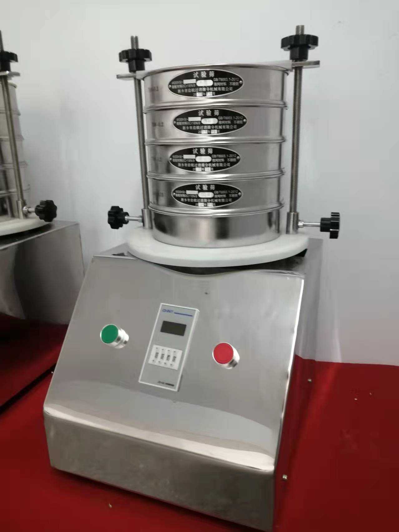 湖北檢驗篩機已發貨，王經理清注意查收！